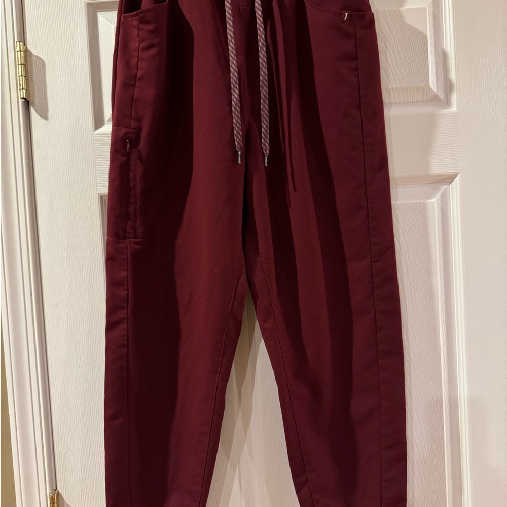 Stylish Burgundy Jogger Pants